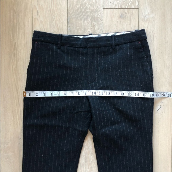 Uniqlo Ines de la Fressange Wool Blend Pinstripe Pants Size 6 - Picture 3 of 12